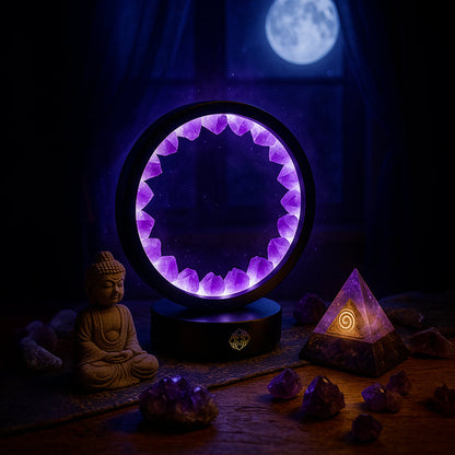 Amethyst Spiritual Protection Lamp