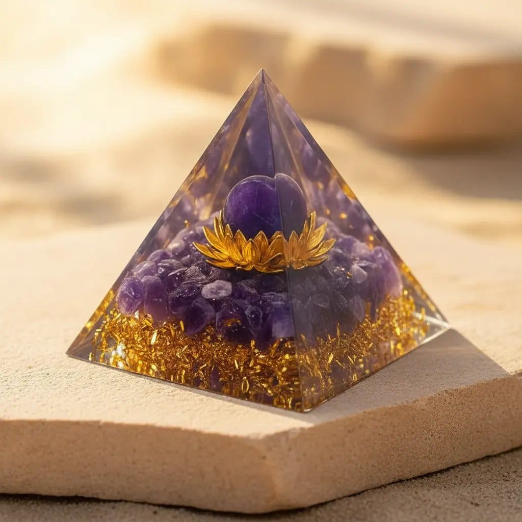 Sacred Orgonite Pyramid