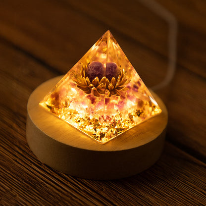 Sacred Orgonite Pyramid